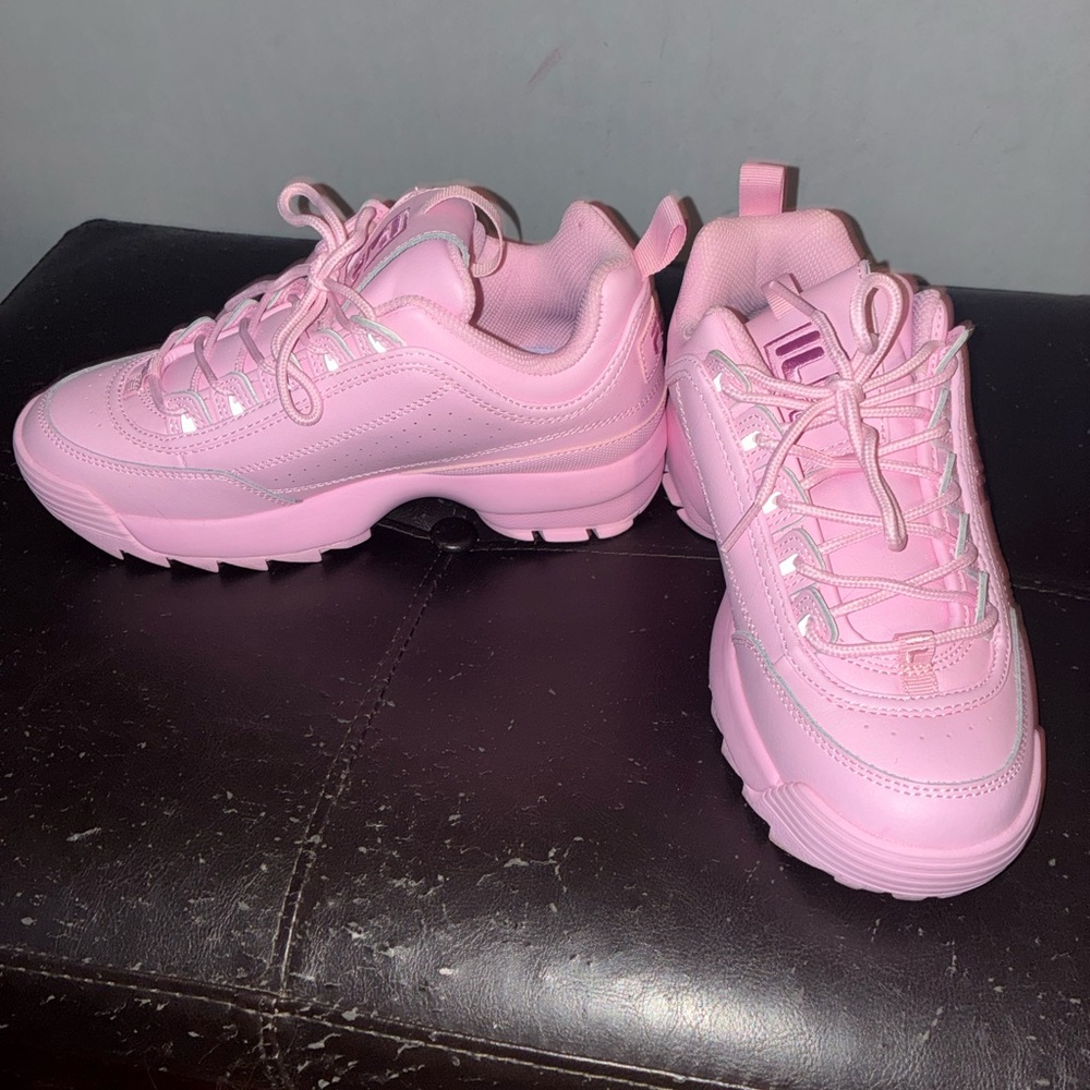 Women's Pink Fila’s